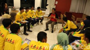 Softskill training for Bidikmisi  students in Unpad, at Pondok Lembang, Jln. Maribaya No. 19, 11-12 December 2013