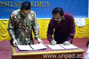 MoU Unpad dengan kabupaten Karimun Provinsi Kepulauan Riau