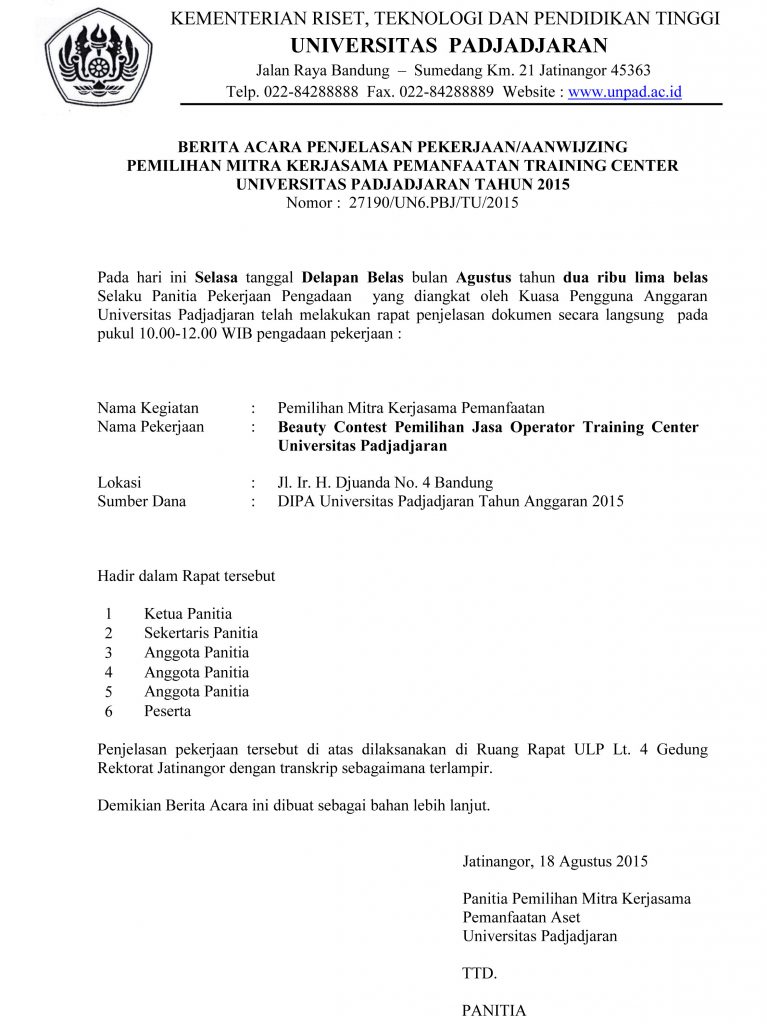 BA Aanwijzing PRAKAP Dago 4-1