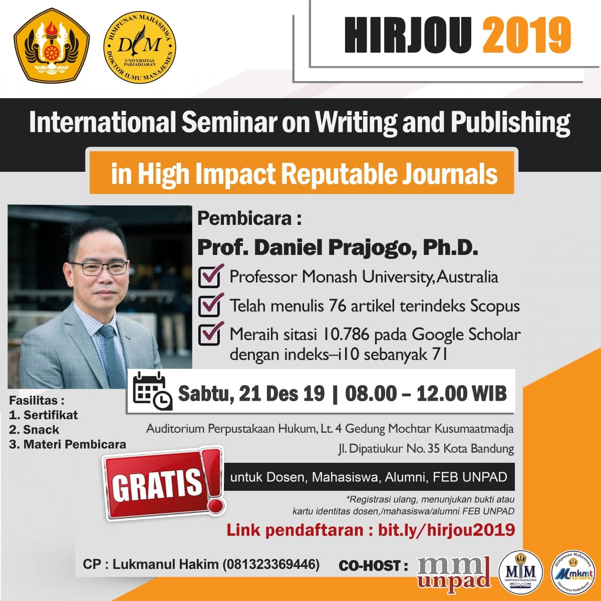 International Seminar on Writing and Publishing in High