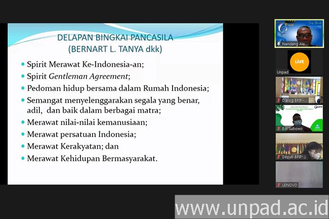 Sebutkan dua contoh penerapan nilai persatuan indonesia